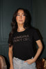 COWGIRLS DON'T CRY - Women's Midnight T-Shirt - Worn & Haggard