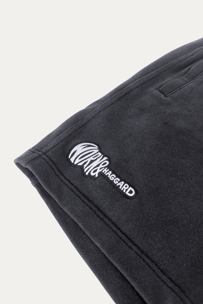 WORN & HAGGARD - Mens Heavyweight Vintage Grey Sweatshorts - Worn & Haggard