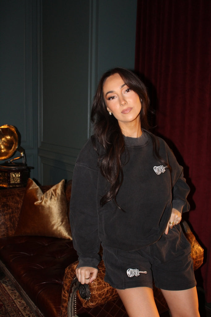 WORN & HAGGARD - Vintage Grey Heavyweight Sweatshirt - Worn & Haggard