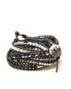 Blackened Wrap Bracelet - Worn & Haggard