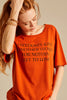 FREEDOM - Rust Boyfriend T-Shirt - Worn & Haggard