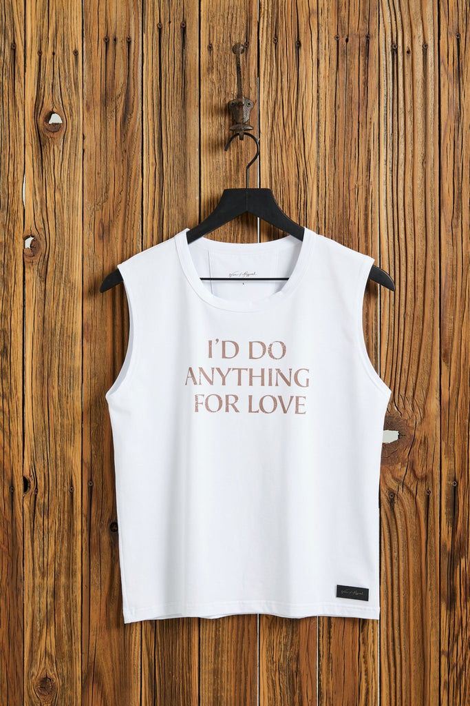 I'D DO ANYTHING FOR LOVE - Women's Snow Tank - Worn & Haggard