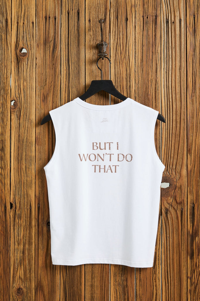 I'D DO ANYTHING FOR LOVE - Women's Snow Tank - Worn & Haggard