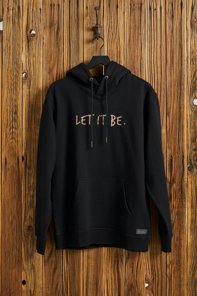 LET IT BE - Midnight Hoodie - Worn & Haggard