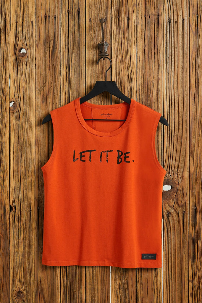 LET IT BE - Rust Women's Tank - Worn & Haggard