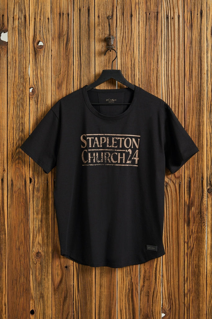 STAPLETON CHURCH '24 - Midnight Boyfriend T-Shirt - Worn & Haggard