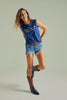 THESE BOOTS - Women's Indigo Tank - Worn & Haggard