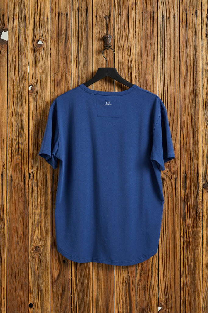 THIS COULD BE HEAVEN - Indigo T-Shirt - Worn & Haggard