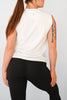 WOMEN DO GET WEARY - Women's Snow Relaxed Tank - Worn & Haggard