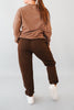 WORN & HAGGARD - Signature Heavyweight Brown Sweatpants - Worn & Haggard