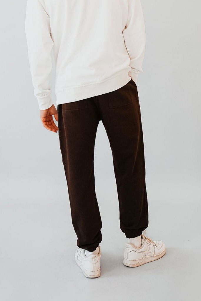 WORN & HAGGARD - Signature Heavyweight Brown Sweatpants - Worn & Haggard