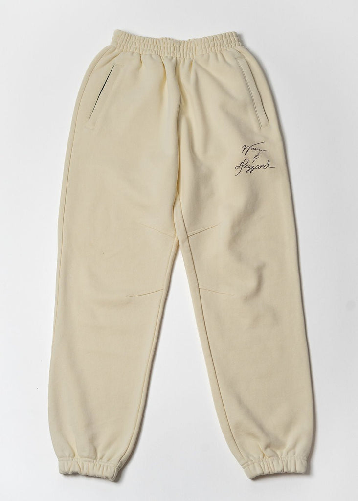 WORN & HAGGARD - Signature Heavyweight Cream Sweatpants - Worn & Haggard