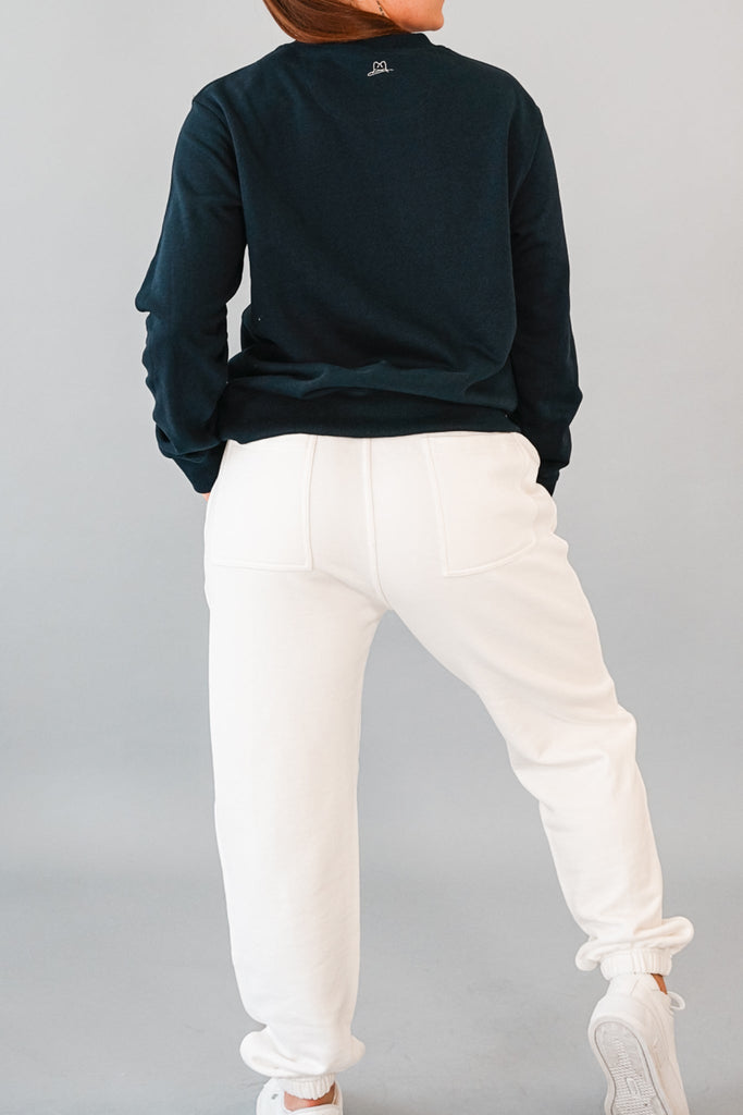 WORN & HAGGARD - Signature Heavyweight Pearl White Sweatpants - Worn & Haggard