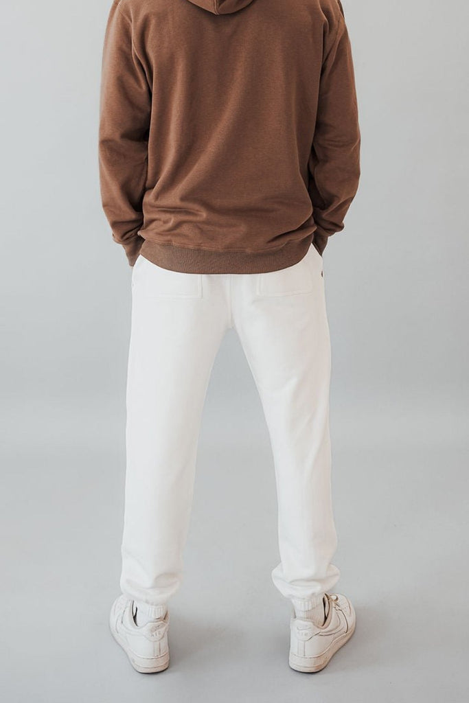 WORN & HAGGARD - Signature Heavyweight Pearl White Sweatpants - Worn & Haggard