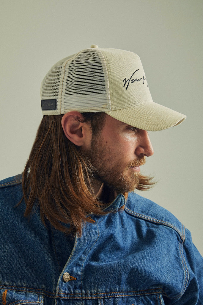 WORN & HAGGARD - Signature Ivory Trucker Hat - Worn & Haggard