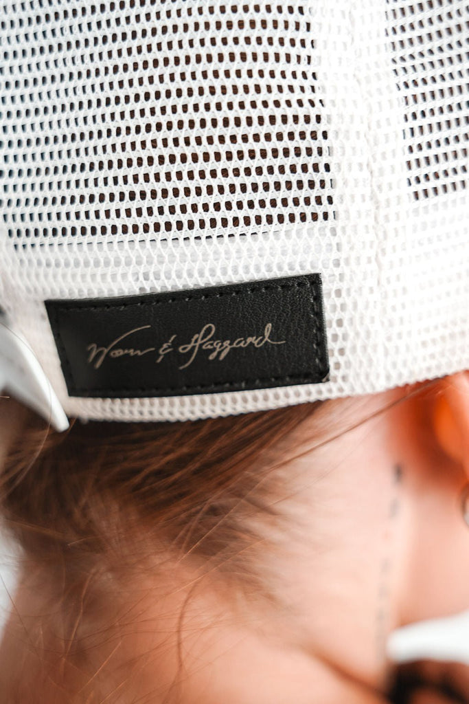 WORN & HAGGARD - Signature Pearl Trucker Hat - Worn & Haggard