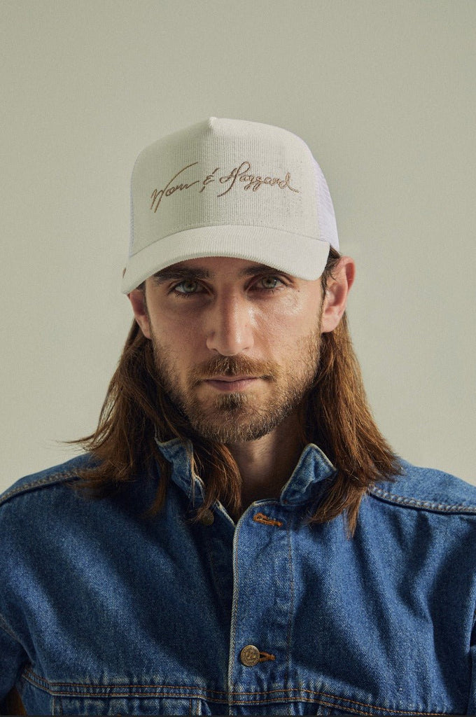 WORN & HAGGARD - Signature Pearl Trucker Hat - Worn & Haggard